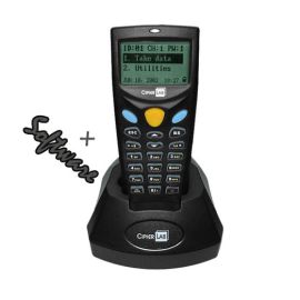 CipherLab CPT-8000-U2-L, (Laser), AAA Battery, (* USB VCOM-Kit *), Black-A8000RSC00004