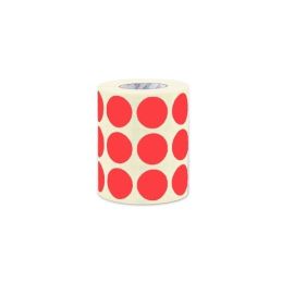 BYPOS Ronde Etikettenpapier 3 Zoll Kern Rot-BYPOS-3595