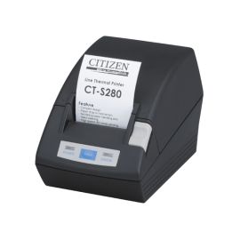 Citizen CT-S280, RS232, 8 Punkte/mm (203dpi), schwarz-CTS280RSEBK