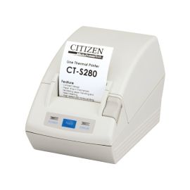Citizen CT-S281, USB, 8 Punkte/mm (203dpi), Cutter, weiß-CTS281UBEWH