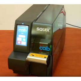 CAB SQUIX 2, TT, 300 dpi, tear-off edge,  LAN, serial, USB-5977030