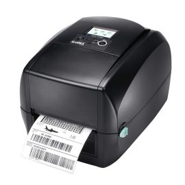 GODEX RT730i,  direct thermal, thermal transfer-printer, 300 dpi base model with tear-off edge, interfaces: USB, network interface (Ethernet), serial, USB-Host, display: TFT LCD Color incl. GoLabel-Software-GP-RT730I